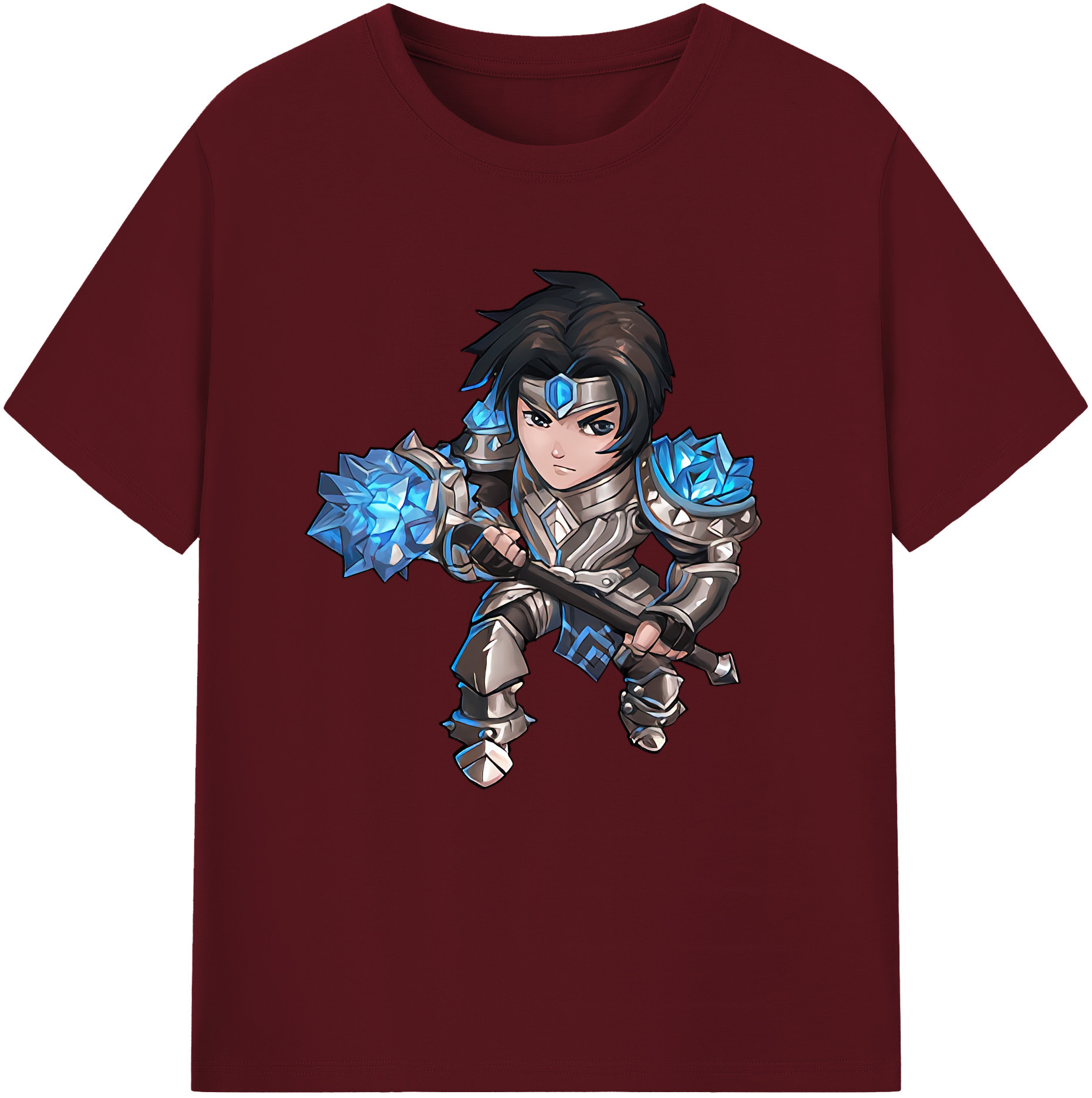 リーグ・オブ・レジェンド League of Legends LOL 綿100％半袖Tシャツ（フロントプリント）